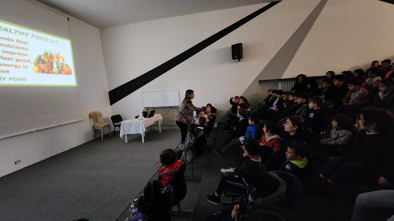 Awareness session about healthy food